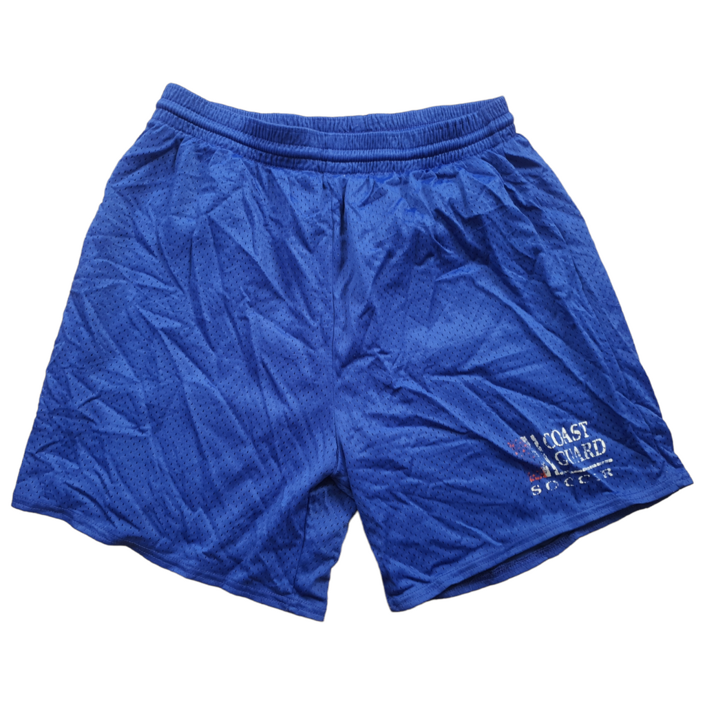 [L] blaue Shorts