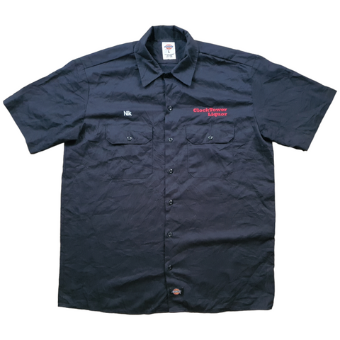 [L] Dickies Shirt mit Backprint