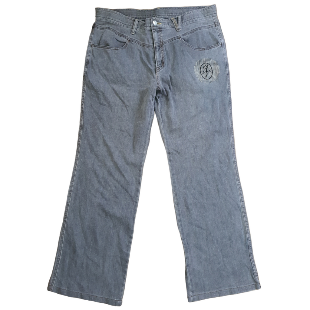 [34] Castelbajac Jeans mit Print