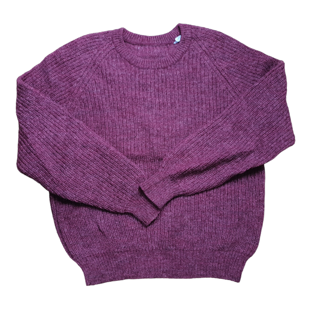 [M] roter Wollpullover