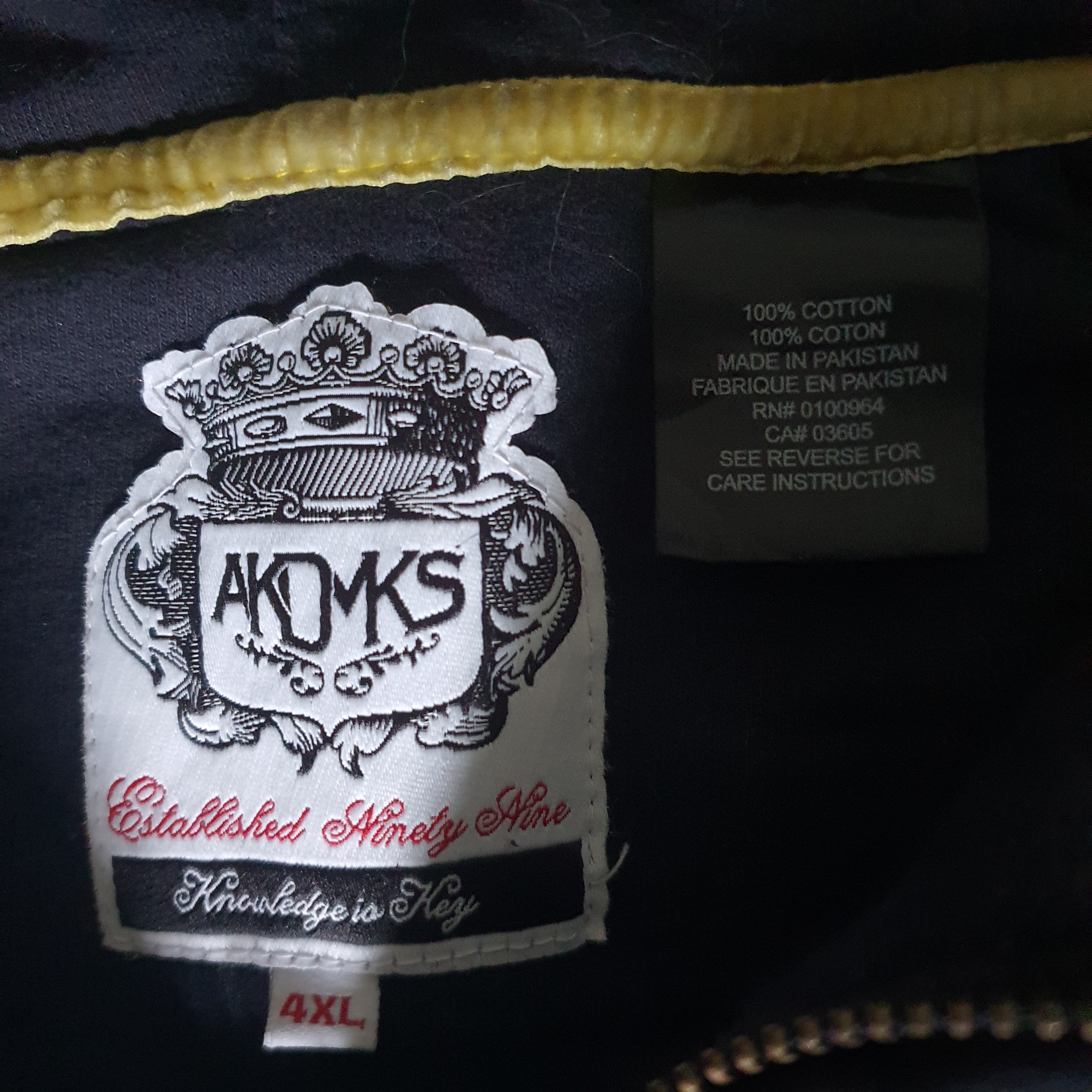 [4XL] Akdmks Zip Hoodie - NJVintage