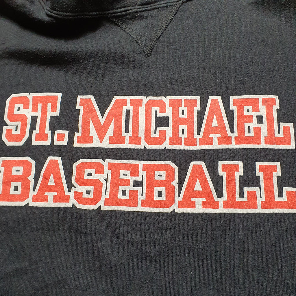 [S] Russell Athletic Baseball College Hoodie - NJVintage