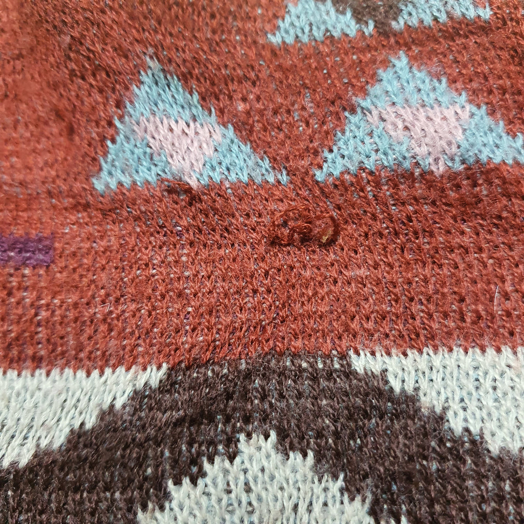 [XL] Strickpullover mit Muster - NJVintage