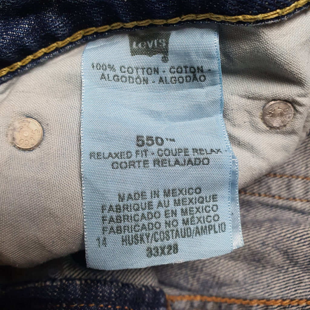 [33x28] Levi's 550 Relaxed Fit Jeans