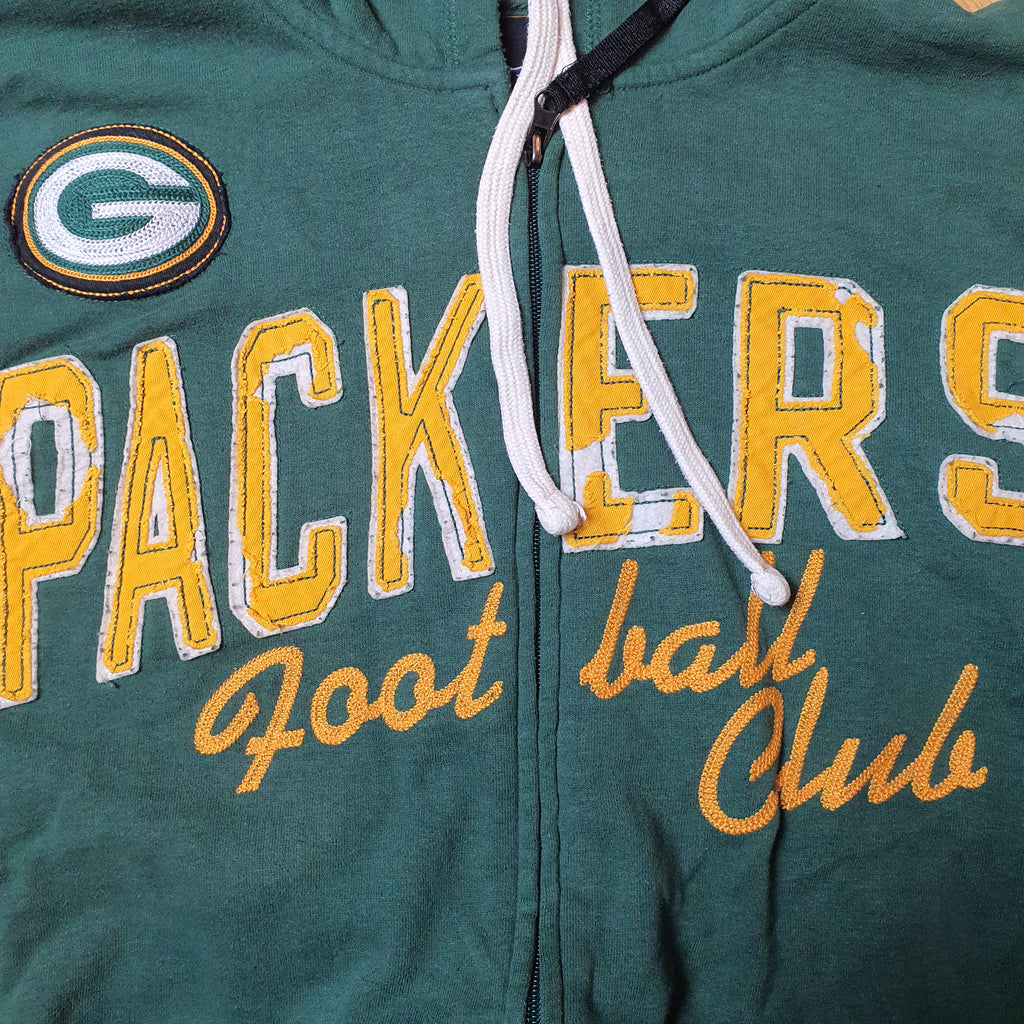 [L] NFL Packers Zipper - NJVintage
