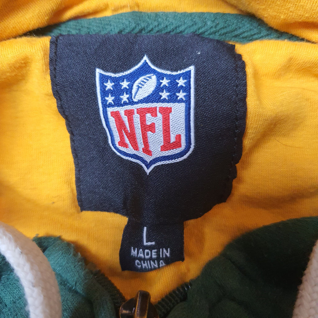 [L] NFL Packers Zipper - NJVintage