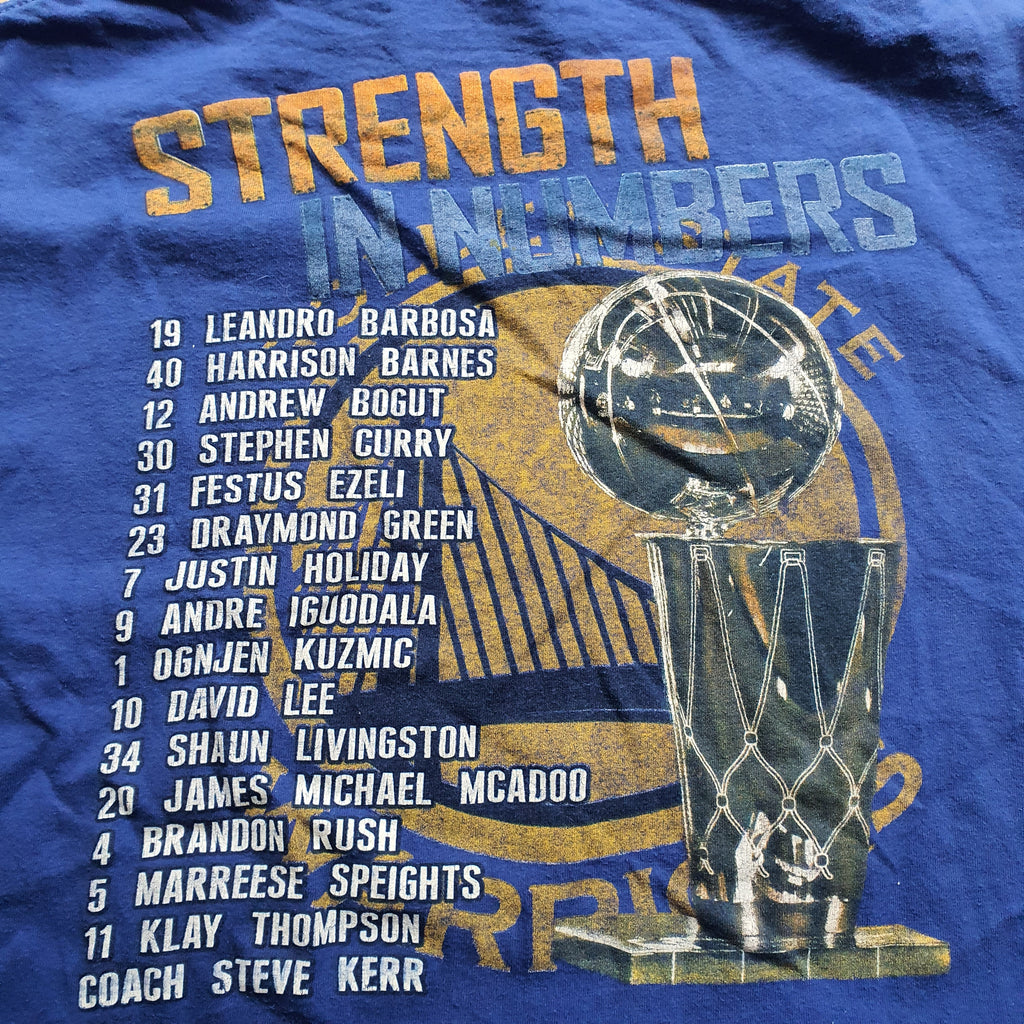 [L] Golden State T-Shirt mit Backprint - NJVintage