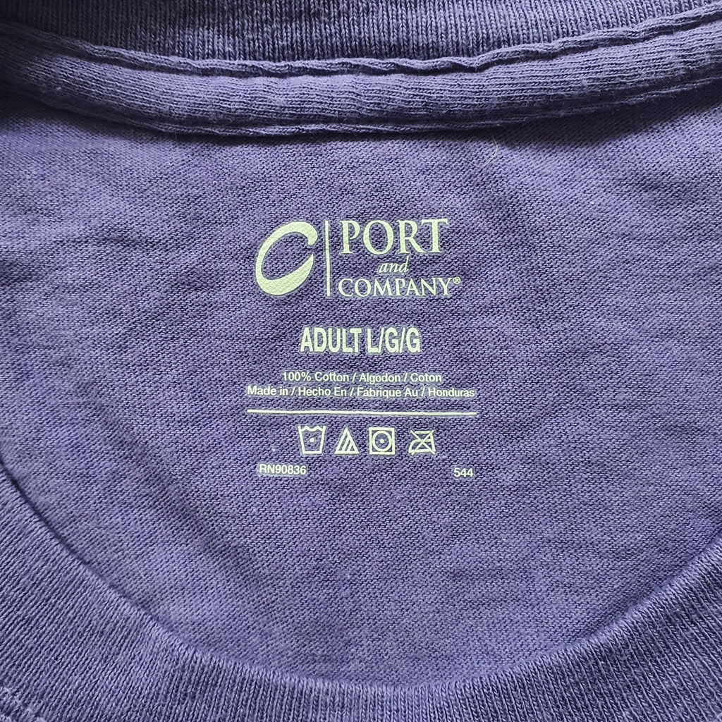 [L] Port and Company We Back Pat T-Shirt - NJVintage