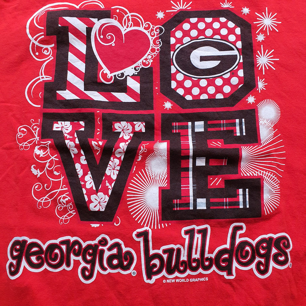 [M] Love Georgia Bulldogs T-Shirt - NJVintage