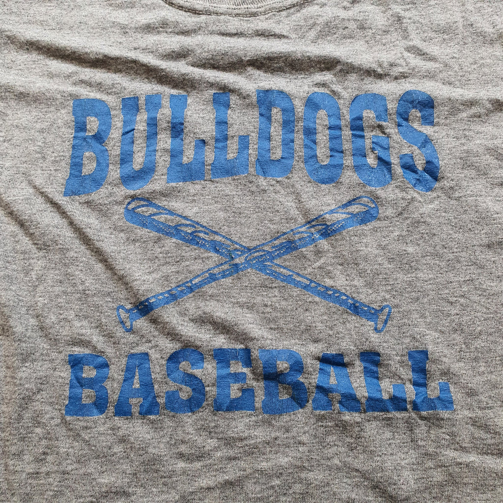 [XL] Jerzees Bulldogs Baseball T-Shirt - NJVintage