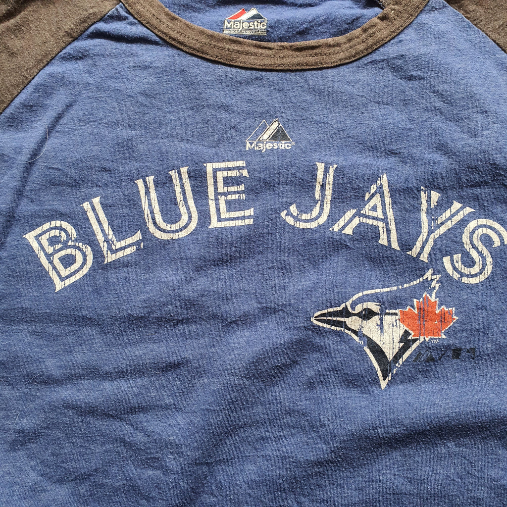 [XL] Majestic Blue Jays T-Shirt - NJVintage