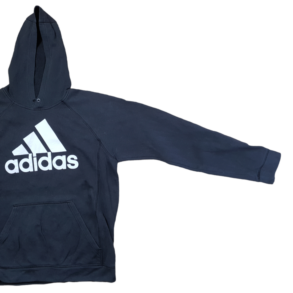[M] Schwarzer Adidas Hoodie basic - NJVintage