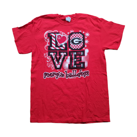 [M] Love Georgia Bulldogs T-Shirt - NJVintage