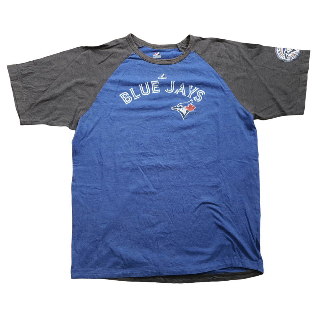 [XL] Majestic Blue Jays T-Shirt - NJVintage